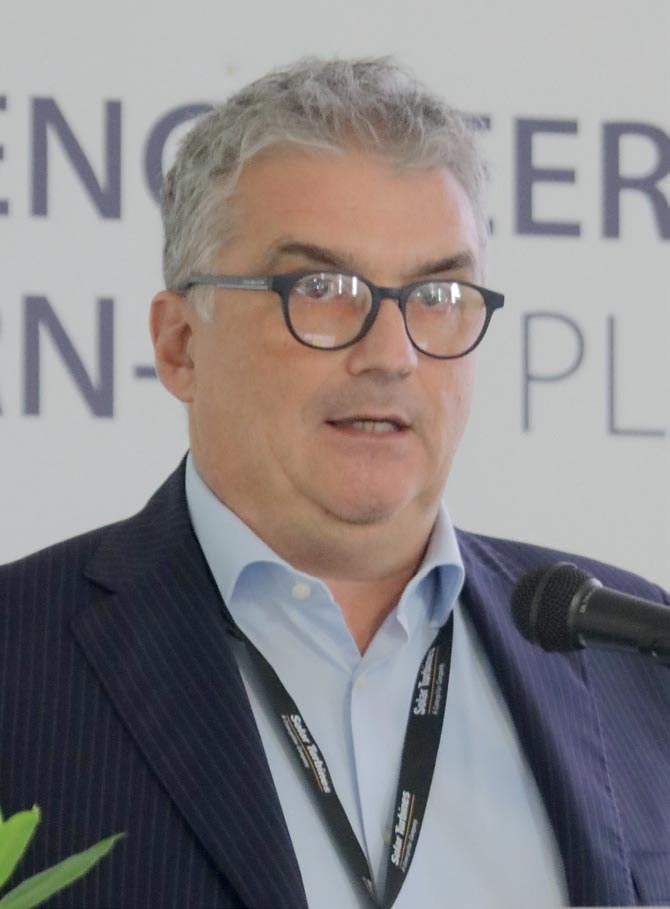 Paolo Masiero, Marketing Manager Power Generation Solar Turbines.